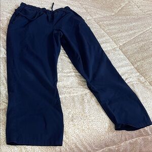 UAFlex Navy Blue Scrub Pants